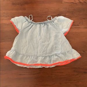 Off the shoulder shirt